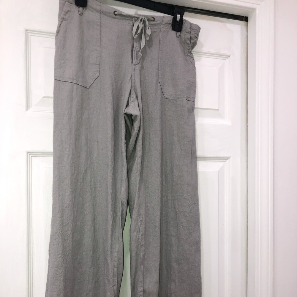 Gray pants